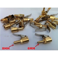 đầu bơm hơi lốp xe 6mmchất liệu đồng