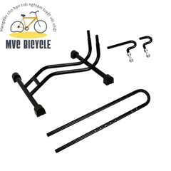 giá dừng đỗ xe đạp có 2 móc giữ chữ L