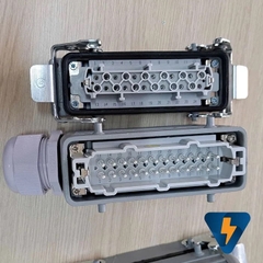 Bộ giắc cắm 24 và 16 chân 16A công nghiệp 24-2416 TPE 24-1616 TPE