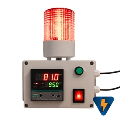 Bộ báo nhiệt độ, tích hợp còi báo động