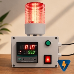 Bộ báo nhiệt độ, tích hợp còi báo động