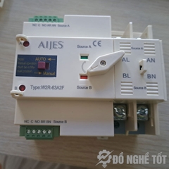 ATS 1 pha 63A bộ chuyển nguồn tự động Aijes