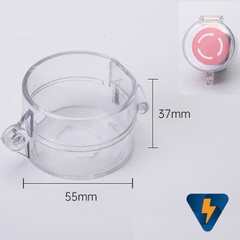 F22-05 Chụp Bảo Vệ Nút Nhấn Dừng Khẩn Cấp 22mm