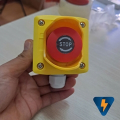 Bộ hộp nút nhấn khẩn cấp có cove BOX-1W (Y) EST-NP115B