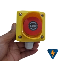 Bộ hộp nút nhấn khẩn cấp có cover BOX-1W (Y) EST-NP115B