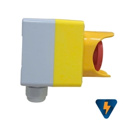 Bộ hộp nút nhấn khẩn cấp có cove BOX-1W (Y) EST-NP115B