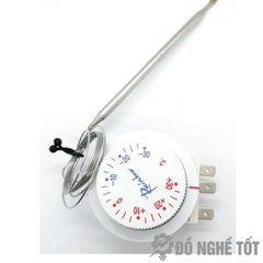 Công tắc điều khiển nhiệt độ máy lạnh, tủ lạnh, tủ làm mát, tủ bảo quản -30 đến + 30 độ