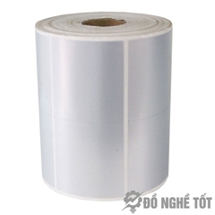 Decal xi bạc cuộn kích thước tem 100x50mm