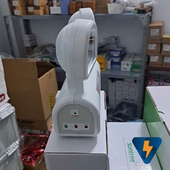 Đèn tích điện 2 bóng 3W kết hợp chóa ECOKT402