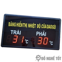 Bảng hiện thị nhiệt độ 2 kênh led lớn DNT-3664 K2