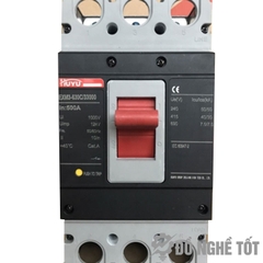 MCCB 500A 630A  Aptomat Át tô mát 500A 630A  át khối HUYU EXM3-630CS/33000