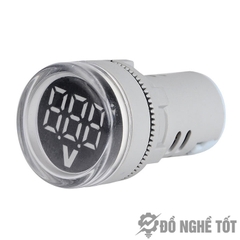 Đèn báo hiện thị điện áp DC phi 22 DNT-DHV6-100DC