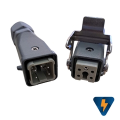 Bộ kết nối dây điện 5 chân HA-004-M HA-004-F HDC-HA-004-4