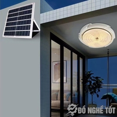 Đèn năng lượng mặt trời ốp trần ốp mái hiên sáng 12-16 tiếng DNT-JD-L300