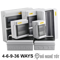 Vỏ tủ điện gắn CB hộp nhựa gắn CB MCB DNT-PMH 12PN