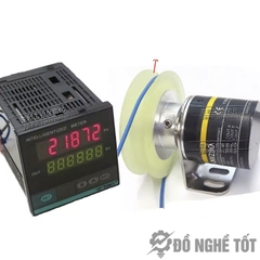 Đồng hồ đo mét vải đồng hồ hiện thị số mét
