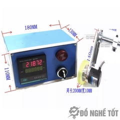 Đồng hồ đo mét vải đồng hồ hiện thị số mét