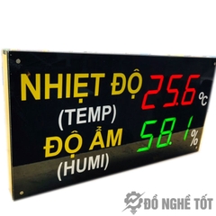 Đồng hồ hiện thị độ ẩm, nhiệt độ