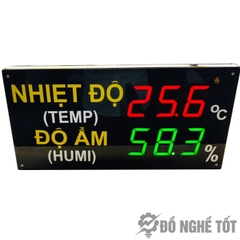 Đồng hồ hiện thị độ ẩm, nhiệt độ