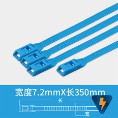 Dây rút dây thít đỏ vàng xanh đen trắng chống trầy xước 10 sợi