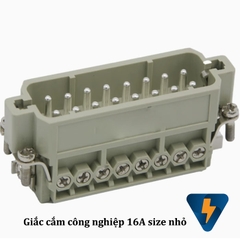 Đầu nối dây công nghiệp 16 32 chân size nhỏ HA-16 , HA-32