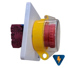 Nút nhấn khẩn cấp dùng cho đế âm báo cháy báo trộm dừng khẩn Emergency Stop