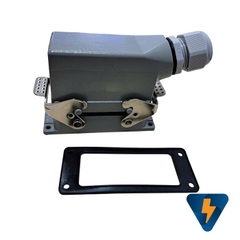 Bộ giắc cắm 6 chân vỏ nhôm 35A /500V công nghiệp