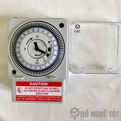 Công tắc hẹn giờ thời gian thực 16A, timer thời gian thực Daily Dial, Base