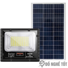 Đèn pha năng lượng mặt trời 1000W DNT-JD-81000L Nhôm