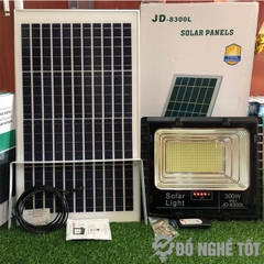 Đèn pha năng lượng mặt trời 300W DNT-JD-8300L Nhôm