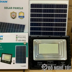 Đèn pha năng lượng mặt trời 500W DNT-JD-8500L Nhôm MONO
