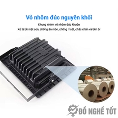 Đèn pha năng lượng mặt trời 100W DNT-JD-8800L Nhôm