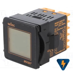 Đồng hồ tủ điện dạng số - Hiển thị dạng LCD MV507 Selec MV507-230V-CE