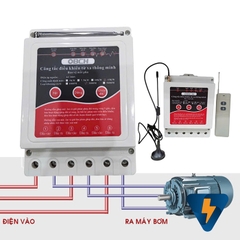 Điều khiển bật tắt từ xa 3 pha 380VAC 3km và 5km