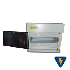 Vỏ tủ điện gắn CB hộp nhựa gắn CB MCB tủ nhựa solar ECO PN-12