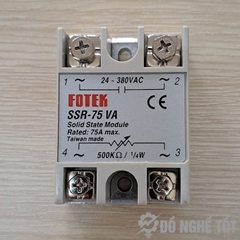Rơ le bán dẫn SSR-75VA chính hãng Fotek
