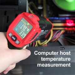 Súng đo nhiệt độ từ xa -50~500 ℃ STX-DNT HT650B đo được nhiệt độ bề mặt kim loại