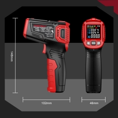 Súng đo nhiệt độ từ xa -50~500 ℃ STX-DNT HT650B đo được nhiệt độ bề mặt kim loại