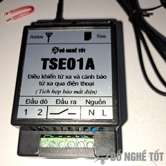 Điều khiển từ xa bằng sim và cảnh báo từ xa qua điện thoại TSE01A