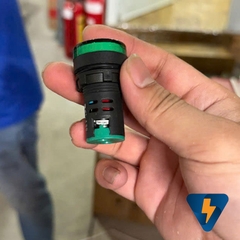 Đèn báo pha đèn báo nguồn tín hiệu phi 22 đỏ vàng xanh AD22-22DS R,Y,G,B