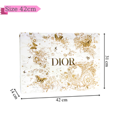 Túi Giấy Dior Trắng Chữ Vàng Vip (Nguyên Bản)