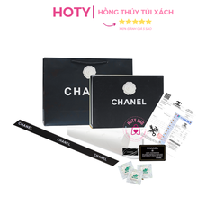 Combo Hộp X Đen Túi Đen Hoa 38cm