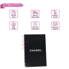 Túi Giấy X Đen Size Nhỏ 19cm