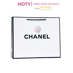 Combo Túi Giấy X Trắng + Hoa - Size 32cm