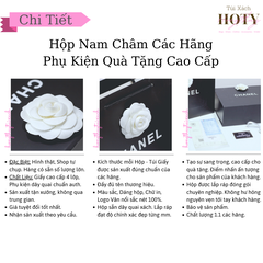 Combo Hộp X Đen + Hoa - Size 38cm