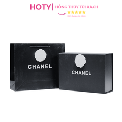 Combo Hộp X Đen + Hoa - Size 38cm
