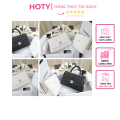 Túi xách X Coco Da Sần Khóa Vàng Size 23cm Có 2 hộp