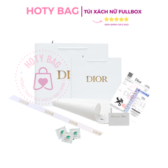 Combo Hộp Di Trắng + Túi Trắng 38 cm
