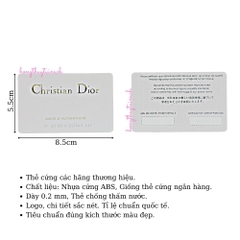 Thẻ Di Card Di,