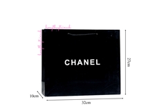 Túi Giấy X Đen Size Trung 32cm